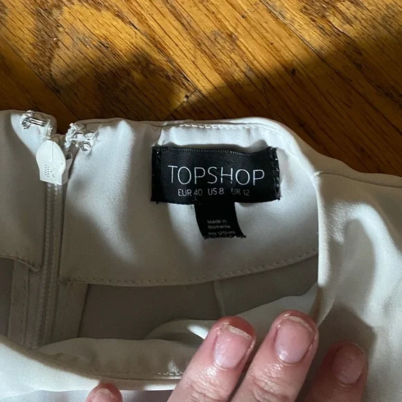 Topshop Black and White Jumpsuit - Picture 2 of 3